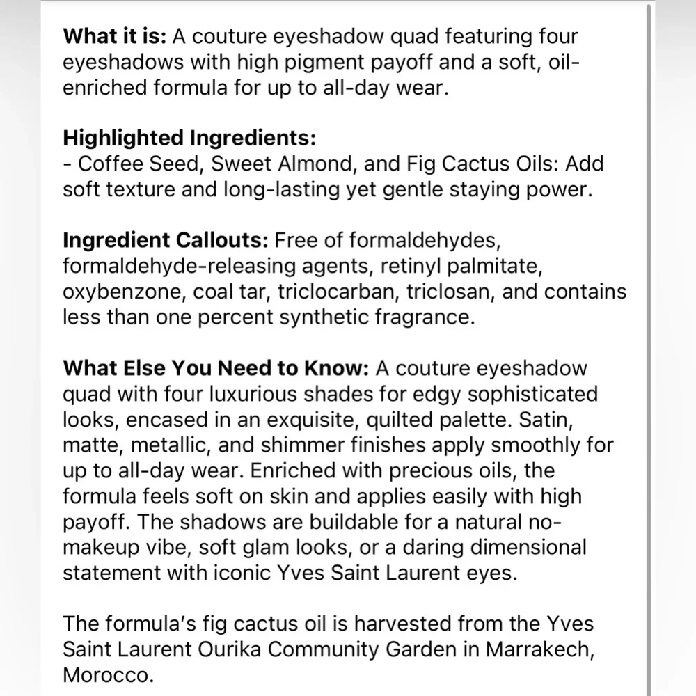 ✨ YSL Couture Mini Clutch Eyeshadow Palette - 300 Kasbah Spices - Picture 9 of 10